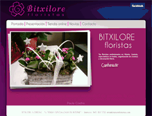 Tablet Screenshot of bitxilorefloristas.com